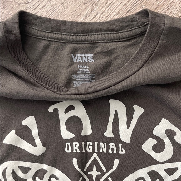 Vans Black Graphic Long Sleeve Tee - Picture 2 of 2